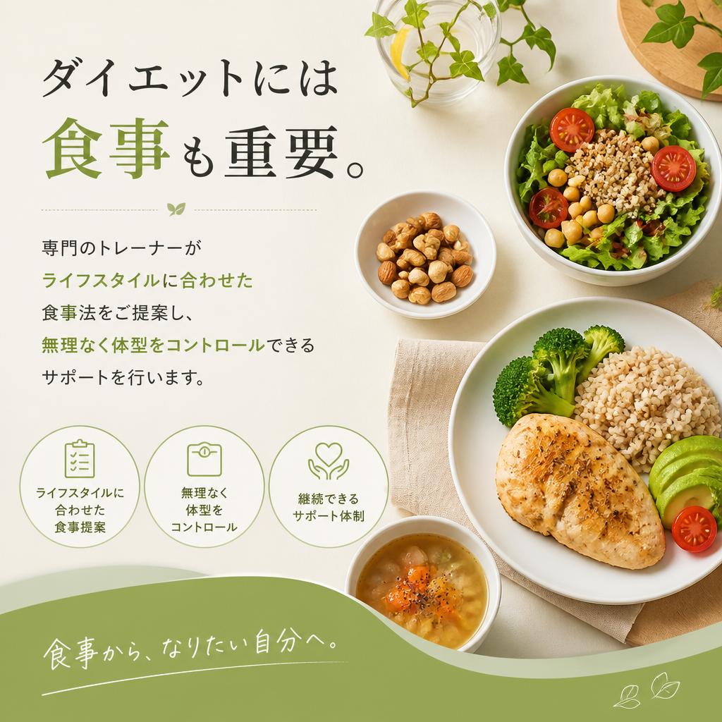 ライフスタイルに合わせた食事アドバイス